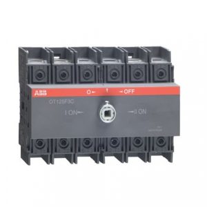 Bộ chuyển đổi nguồn ABB bằng tay 3P 125A (OT125F3C) 1SCA105037R1001