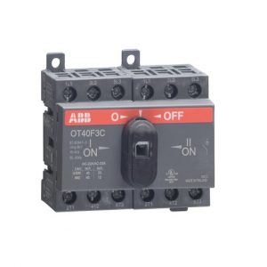 Bộ chuyển đổi nguồn ABB bằng tay 3P 40A (OT40F3C) 1SCA104913R1001