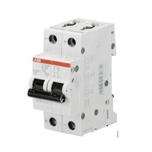 Cầu dao/Aptomat tự động MCB ABB 2P 50A 10KA DC (S202M-C50UC) - 2CDS272061R0504