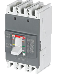 Cầu dao/Aptomat tự động dạng khối MCCB ABB A1A 3P 125A 10KA mã 1SDA066521R1