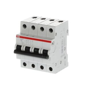 Cầu dao/Aptomat tự động MCB ABB 4P 100A 6KA (S204-C100) mã 2CDS254001R0824