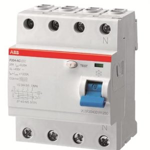 Cầu dao/Aptomat chống giật ABB 80A 100MA (F204 AC-80/0.1) - 2CSF204001R2800