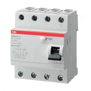 Cầu dao/Aptomat chống giật ABB 25A 100MA (FH204 AC-25/0.1) - 2CSF204006R2250