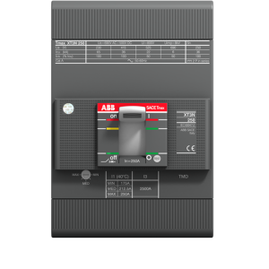 Cầu dao/Aptomat ABB MCCB XT3S 250 TMD 160-1600 3p F F mã 1SDA068219R1